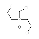 Phosphine oxide,bis(2-chloroethyl)(chloromethyl)- Structure