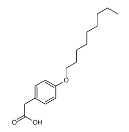 2-(4-nonoxyphenyl)acetic acid结构式