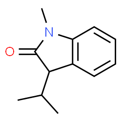 3-ISOPROPYL-1-METHYLINDOLIN-2-ONE结构式