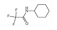 N-cyclohexyl-2,2,2-trifluoroacetamide Structure