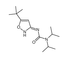 3-(5-tert-butyl-1,2-oxazol-3-yl)-1,1-di(propan-2-yl)urea Structure