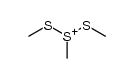 dimethyldithiosulfonium ion结构式