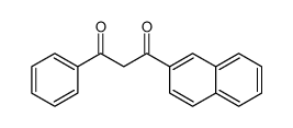 1-naphthalen-2-yl-3-phenylpropane-1,3-dione结构式