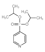 Phosphonic acid, 4-pyridinyl-, bis (1-methylethyl) ester structure