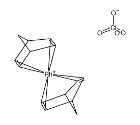 BIS(BICYCLO(2.2.1)HEPTA-2,5-DIENE)-RHODIUM(I) PERCHLORATE结构式