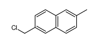 2-(chloromethyl)-6-methylnaphthalene Structure