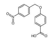 4-[(4-nitrophenyl)methoxy]benzoic acid结构式