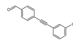 4-[2-(3-iodophenyl)ethynyl]benzaldehyde结构式