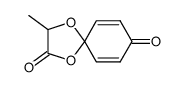 3-methyl-1,4-dioxaspiro[4.5]deca-6,9-diene-2,8-dione Structure