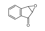 1a,6a-dihydro-1-oxacyclopropa[a]inden-6-one结构式