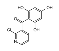 (2-chloropyridin-3-yl)-(2,4,6-trihydroxyphenyl)methanone Structure