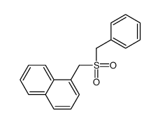 1-(benzylsulfonylmethyl)naphthalene结构式