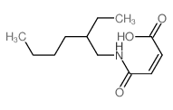 2-Butenoic acid,4-[(2-ethylhexyl)amino]-4-oxo-, (Z)- (9CI) picture