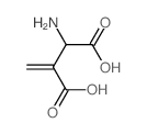 DL-Aspartic acid, 3-methylene-结构式