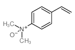 (4-ethenylphenyl)-dimethyl-oxido-azanium结构式