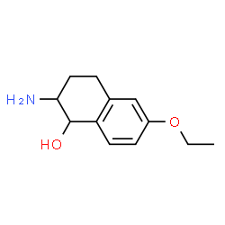 1-Naphthalenol,2-amino-6-ethoxy-1,2,3,4-tetrahydro-(9CI) structure