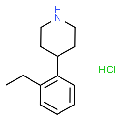 4-(2-Ethylphenyl)piperidine hydrochloride picture