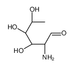 2-Amino-2,6-dideoxy-L-galactose Structure