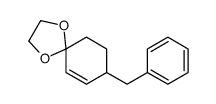 8-benzyl-1,4-dioxaspiro[4.5]dec-6-ene结构式