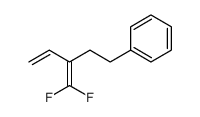 3-(difluoromethylidene)pent-4-enylbenzene结构式