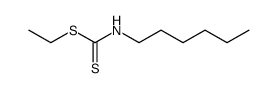 ethyl hexylcarbamodithioate结构式