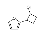 2-(2-furyl)cyclobutanol结构式