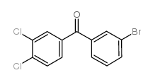 3-BROMO-3',4'-DICHLOROBENZOPHENONE结构式