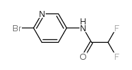 n-(6-bromopyridin-3-yl)-2,2-difluoroacetamide Structure