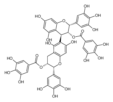 3,3'-di-O-galloyl prodelphinidin B-5 Structure