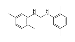 N,N'-bis-(2,5-dimethyl-phenyl)-methylenediamine Structure