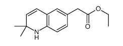 ethyl 2-(2,2-dimethyl-1H-quinolin-6-yl)acetate Structure