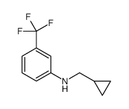 CYCLOPROPYLMETHYL-(3-TRIFLUOROMETHYL-PHENYL)-AMINE structure