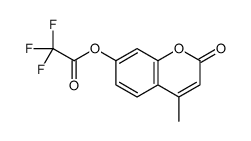 (4-methyl-2-oxochromen-7-yl) 2,2,2-trifluoroacetate Structure