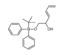 1-[tert-butyl(diphenyl)silyl]oxyhexa-3,5-dien-2-ol Structure