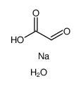 Sodium glyoxylate monohydrate structure