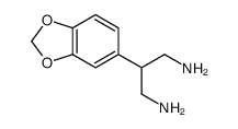 2-(1,3-benzodioxol-5-yl)propane-1,3-diamine结构式