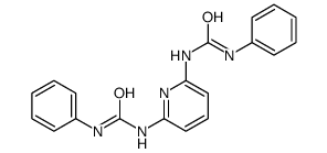 1-phenyl-3-[6-(phenylcarbamoylamino)pyridin-2-yl]urea Structure