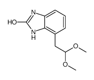 4-(2,2-dimethoxyethyl)-1,3-dihydrobenzimidazol-2-one Structure