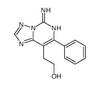 2-(5-amino-7-phenyl-[1,2,4]triazolo[1,5-c]pyrimidin-8-yl)ethanol Structure