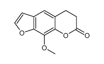 5,6-DIHYDRO-9-METHOXY-7H-FURO[3,2-G][1]BENZOPYRAN-7-ONE picture