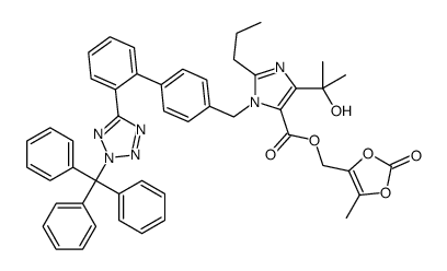 Trityl Olmesartan Medoxomil structure