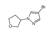 4-溴-1-(四氢呋喃-3-基)-1H-吡唑图片