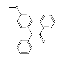 α,N-diphenyl-α-(4-methoxyphenyl) nitrone Structure