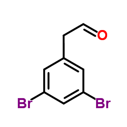 (3,5-Dibromophenyl)acetaldehyde Structure