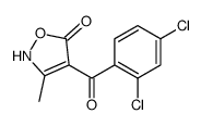 4-(2,4-dichlorobenzoyl)-3-methyl-2H-1,2-oxazol-5-one Structure