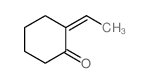 (2Z)-2-ethylidenecyclohexan-1-one structure