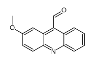 2-methoxyacridine-9-carbaldehyde Structure