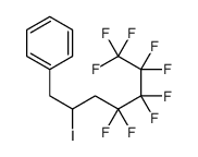 (4,4,5,5,6,6,7,7,7-nonafluoro-2-iodoheptyl)benzene结构式