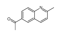 1-(2-methylquinolin-6-yl) ethanone Structure