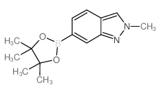 2-甲基-2H-吲唑-6-硼酸频那醇酯图片